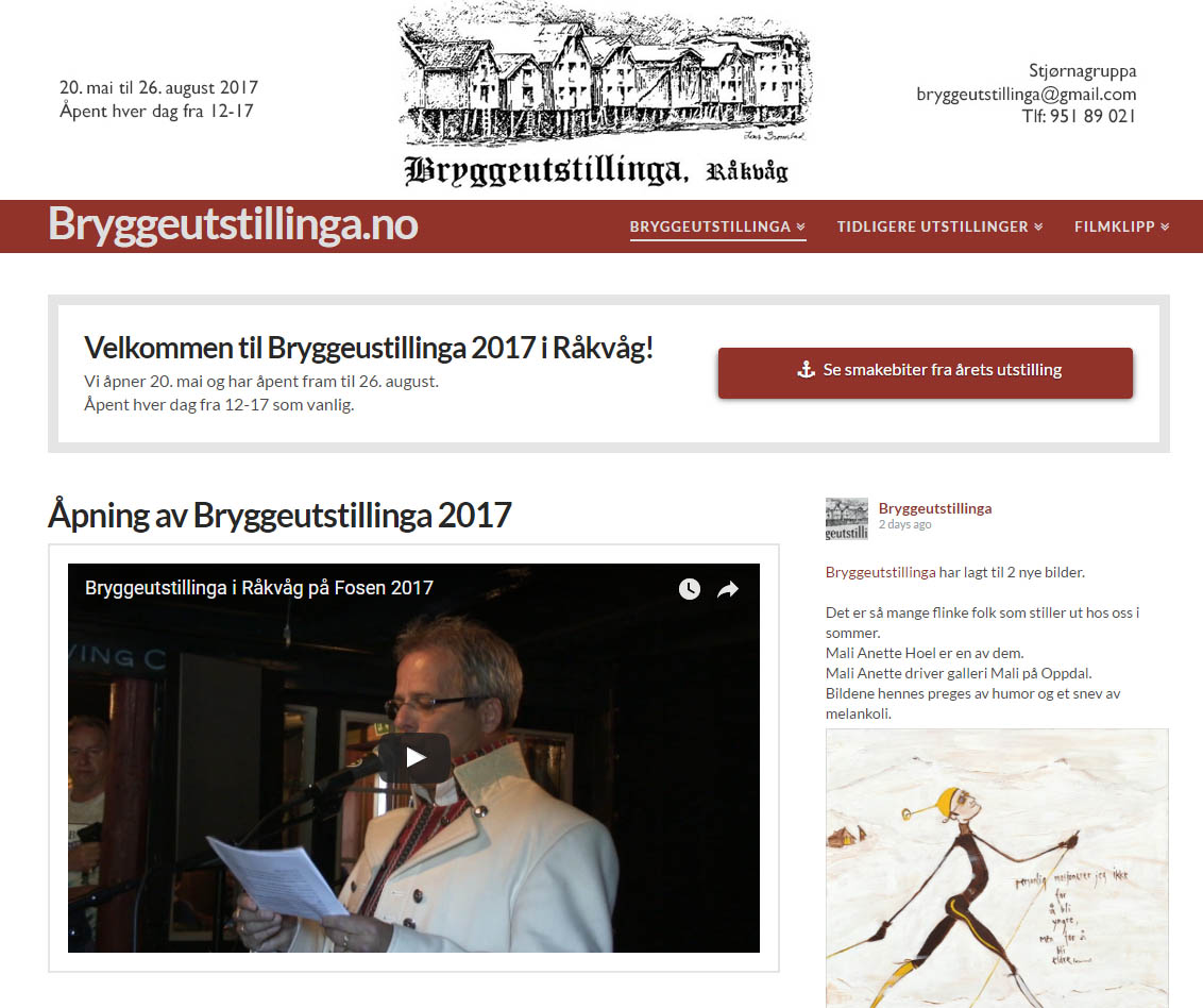Bryggeutstillinga 2017